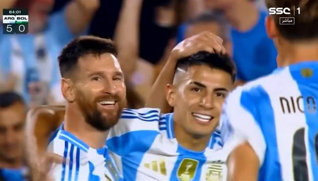 هدف ميسي الثاني في مرمي بوليفيا بتصفيات كاس العالم