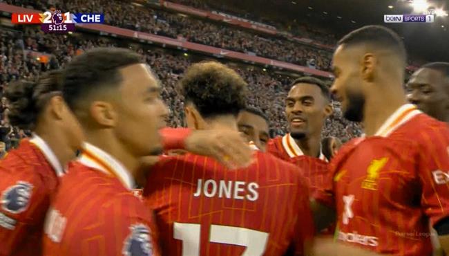 هدف ليفربول الثاني في مرمي تشيلسي اسيست محمد صلاح