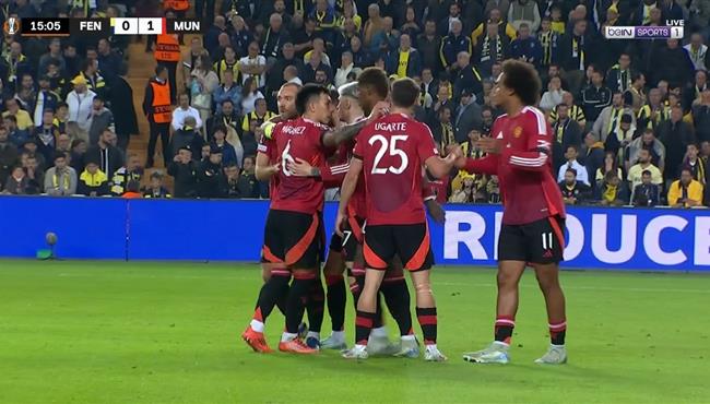 اهداف مباراة مانشستر يونايتد وفناربخشة 1 1 لدوري الاوروبي