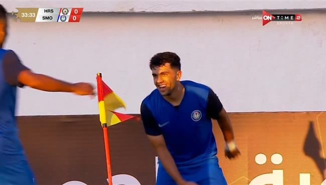 هدف محمود صابر الرائع في مرمي حرس الحدود بالدوري المصري