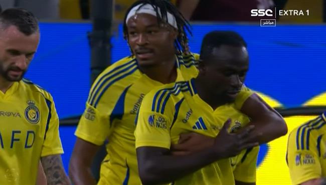 هدف ساديو ماني الاول في مرمي العروبة اسيست رونالدو