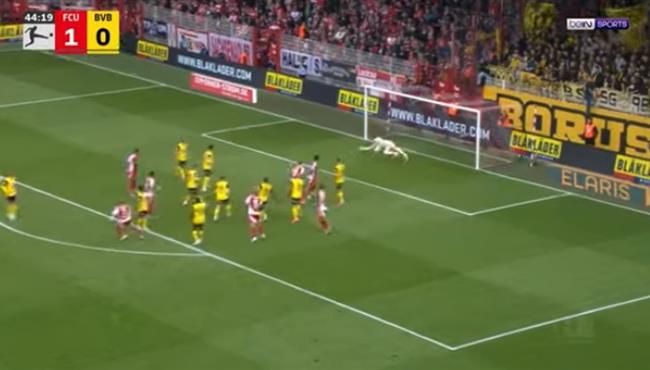 اهداف مباراة بوروسيا دورتموند ويونيون برلين 1 2 الدوري الالماني