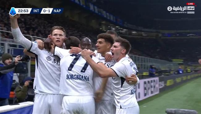 اهداف مباراة انتر ميلان ونابولي 1 1 الدوري الايطالي