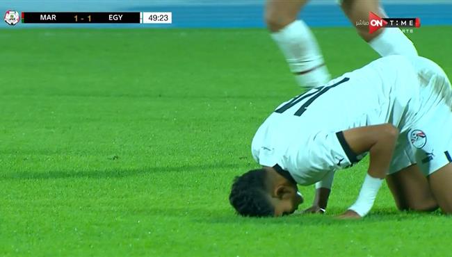 هدف تعادل مصر مع المغرب 1 1 كأس شمال افريقيا تحت 20 عام