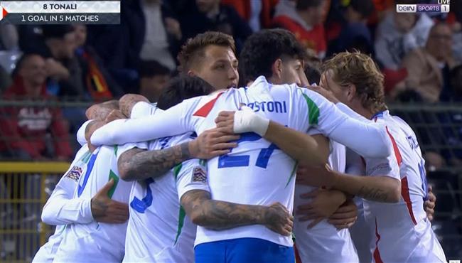 هدف فوز ايطاليا علي بلجيكا 1 0 دوري الامم الاوروبية