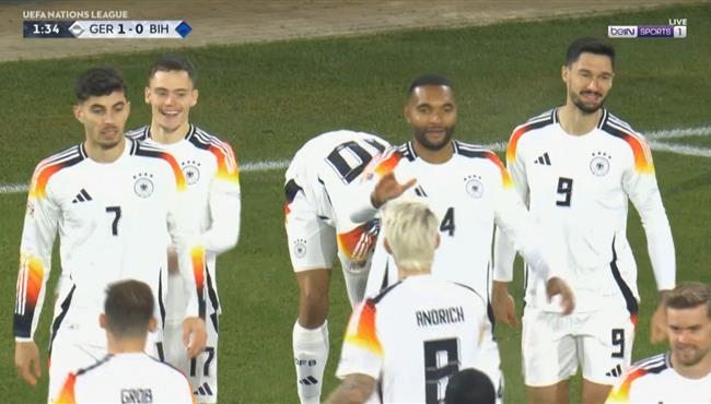 اهداف مباراة المانيا والبوسنة والهرسك 7 0 دوري الامم الاوروبية