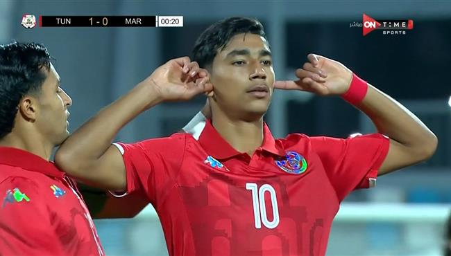 هدف تونس الاول في مرمي المغرب بعد 8 ثواني بكاس شمال افريقيا تحت 20 عام