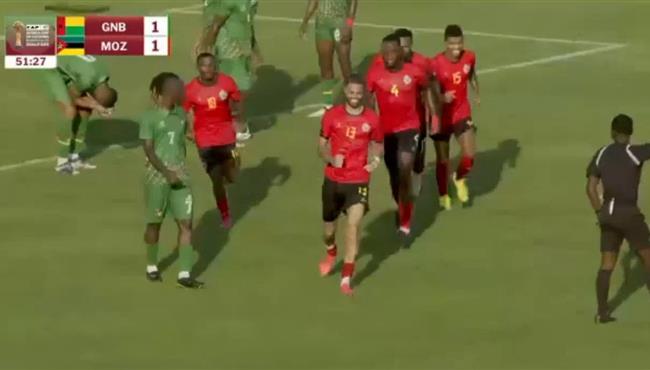 اهداف مباراة موزمبيق وغينيا بيساو 2 1 تصفيات كأس امم افريقيا