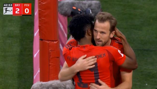 اهداف مباراة بايرن ميونخ ويونيون برلين 3 0 الدوري الالماني