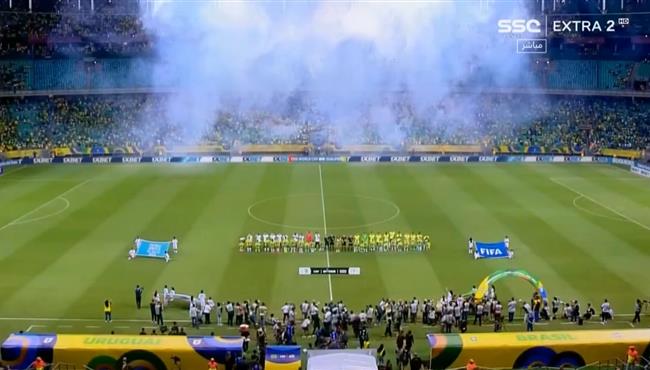 ملخص مباراة البرازيل واوروجواي 1 1 تصفيات كأس العالم