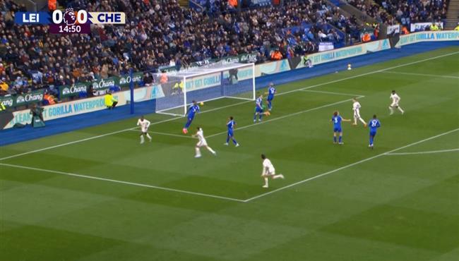 هدف نيكولاس جاكسون في مرمي ليستر سيتي بالدوري الانجليزي