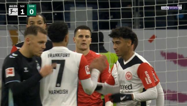 هدف فوز فرانكفورت علي فيردر بريمن 1 0 الدوري الالماني