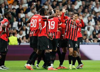 رجل مباراة ريال مدريد وميلان في دوري أبطال أوروبا