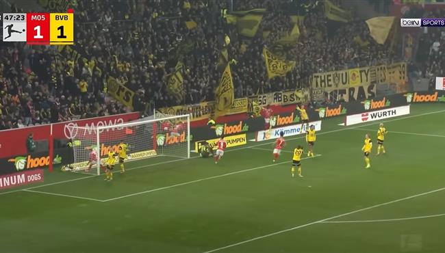 اهداف مباراة بوروسيا دورتموند وماينز 1 3 الدوري الالماني