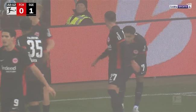 اهداف مباراة فرانكفورت وهايدينهايم 4 0 الدوري الالماني