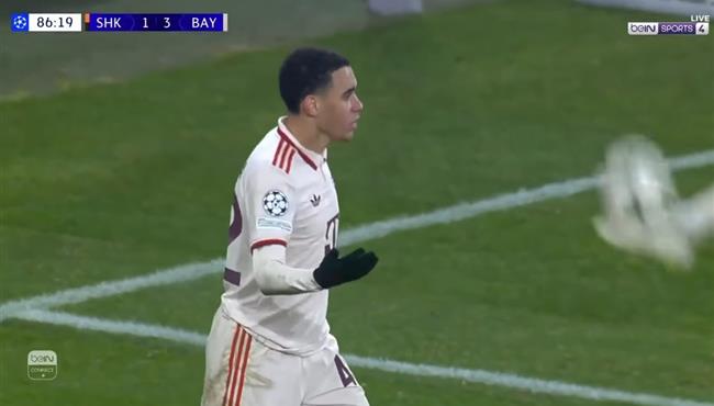 هدف جمال موسيالا في مرمي شاختار بدوري ابطال اوروبا