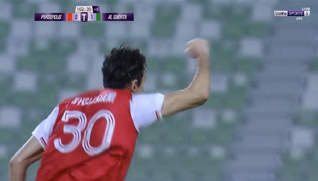 هدف فوز برسبوليس القاتل علي الشرطة 2 1 دوري ابطال اسيا