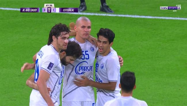 اهداف مباراة الاهلي واستقلال طهران 2 2 دوري ابطال اسيا