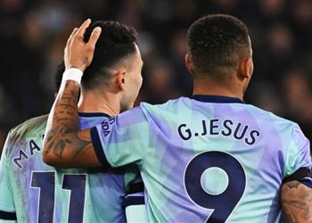 فيديو آرسنال يكتسح كريستال بالاس بخماسية ويصعد للمركز الثالث بالدوري الإنجليزي