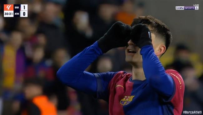 هدف بيدري في مرمي اتلتيكو مدريد بالدوري الاسباني