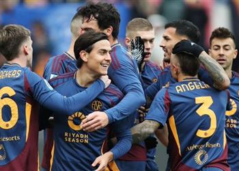 فيديو ديبالا يقود روما لاكتساح بارما بخماسية في الدوري الإيطالي