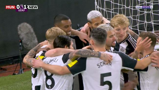 اهداف مباراة مانشستر يونايتد ونيوكاسل 0 2 الدوري الانجليزي