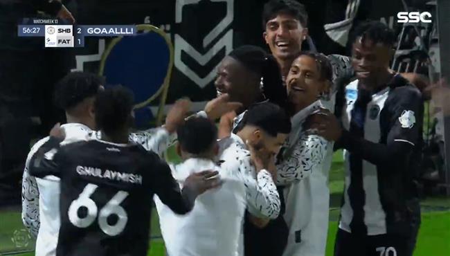 اهداف مباراة الشباب والفتح 2 2 الدوري السعودي