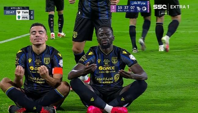 هدف موسي بارو الصاروخي في مرمي الاهلي بالدوري السعودي