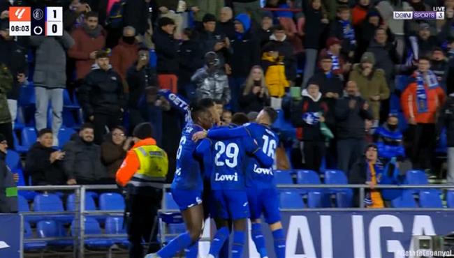 هدف فوز خيتافي علي اسبانيول 1 0 الدوري الاسباني