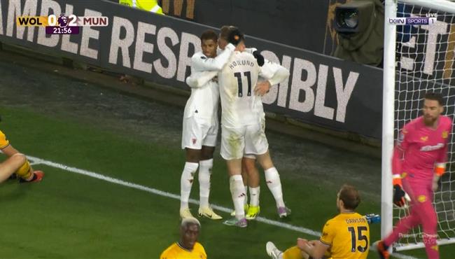 اهداف مباراة مانشستر يونايتد وولفرهامبتون 4 3 الدوري الانجليزي