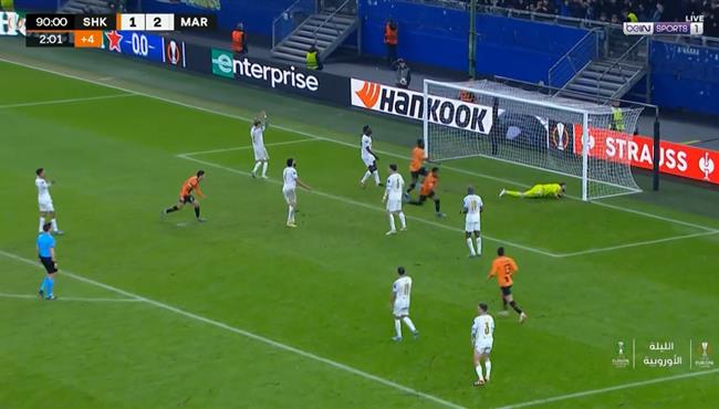 اهداف مباراة مارسيليا وشاختار 2 2 الدوري الاوروبي