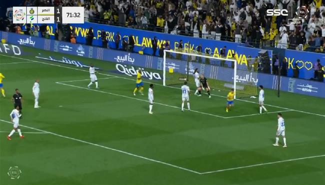هدف النصر الثاني في مرمي الفتح بالدوري السعودي