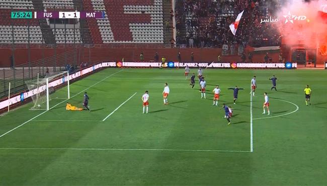 اهداف مباراة الفتح الرباطي والمغرب التطواني 1 1 الدوري المغربي