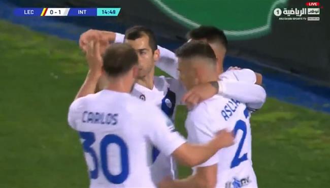 اهداف مباراة انتر ميلان وليتشي 4 0 الدوري الايطالي