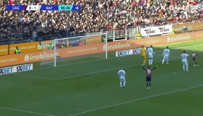 اهداف مباراة نابولي وكالياري 1 1 الدوري الايطالي