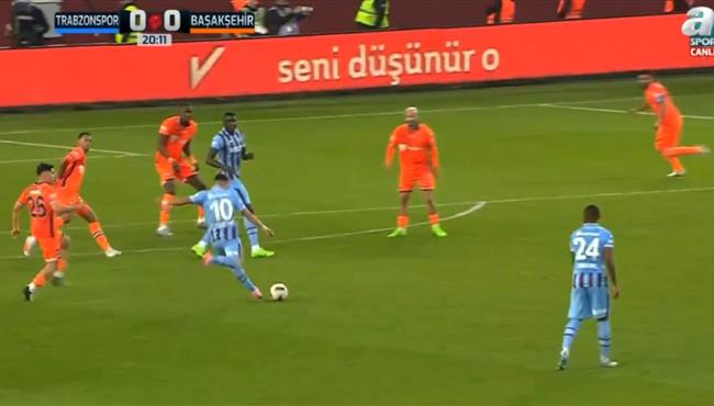 تريزيجيه كاد ان يسجل هدف رائع في مرمي باشاك شهير بكاس تركيا