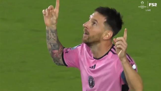 هدف ميسي في مرمي ناشفيل بدوري أبطال كونكاكاف