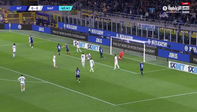 اهداف مباراة انتر ميلان ونابولي 1 1 الدوري الايطالي