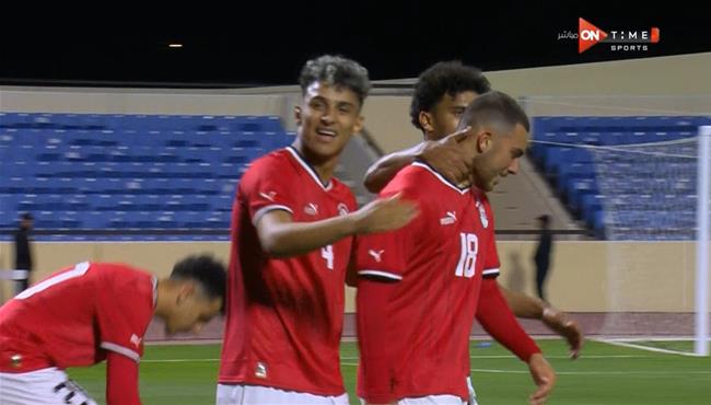 هدف بلال مظهر في مرمي الامارات ببطولة غرب اسيا تحت 23 عام