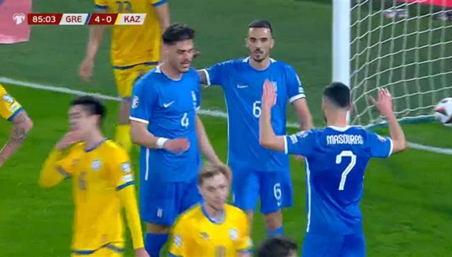 اهداف مباراة اليونان وكازاخستان 5 0 تصفيات كاس امم اوروبا