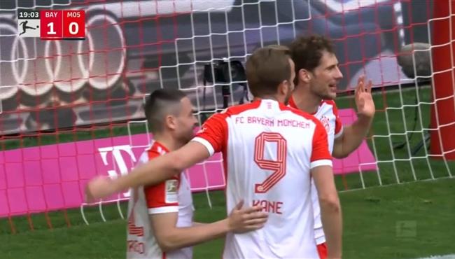 اهداف مباراة بايرن ميونخ وماينز 8 1 الدوري الالماني هاتريك هاري كين