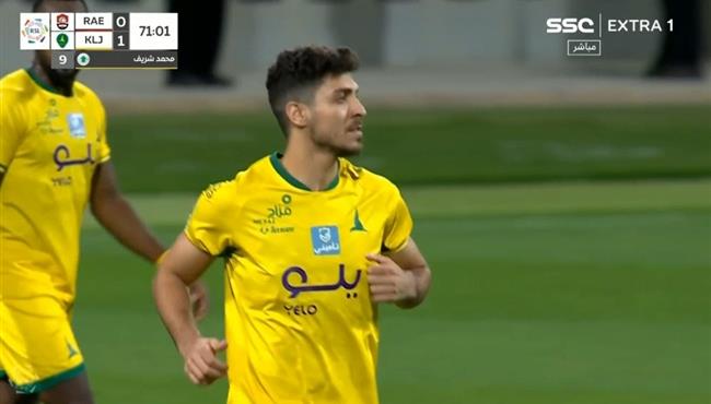 ملخص لمسات محمد شريف في مباراة الخليج والرائد بالدوري السعودي