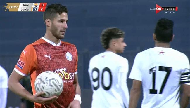 هدف رمضان صبحي في مرمي الجونة بالدوري المصري