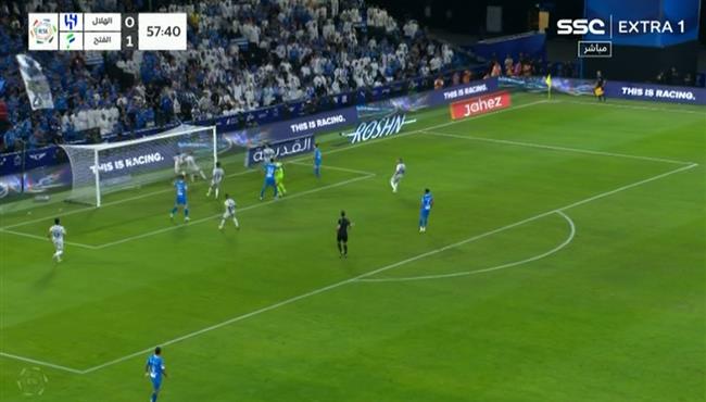 هدف الهلال الاول في مرمي الفتح بالدوري السعودي