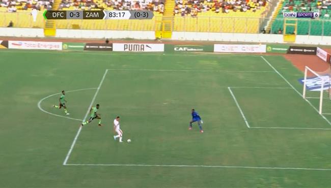 ناصر منسي يهدر انفراد امام دريمز بكاس الكونفيدرالية