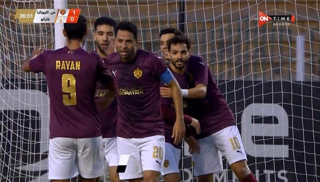 اهداف مباراة سيراميكا كليوباترا وفاركو 1 1 الدوري المصري
