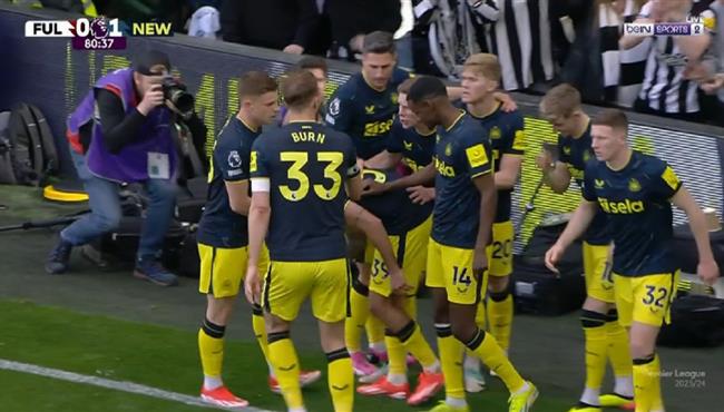 هدف فوز نيوكاسل علي فولهام 1 0 الدوري الانجليزي