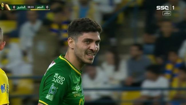 ملخص لمسات محمد شريف في مباراة النصر والخليج بكاس خادم الحرمين