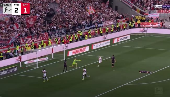 اهداف مباراة بايرن ميونخ وشتوتجارت 1 3 الدوري الالماني