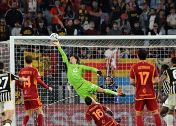 فيديو يوفنتوس يلاحق التأهل لـ دوري أبطال أوروبا ويتعادل مع روما في الدوري الإيطالي